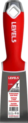 Produktbild von LEVEL5 Profi Spachtel Edelstahl 2"/50,8mm Softgriff Fugenmesser Trockenbau 5-148