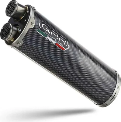 Produktbild von GPR Dual Poppy Genehmigte Slip-on Auspuffanlage für YAMAHA Tenere 700