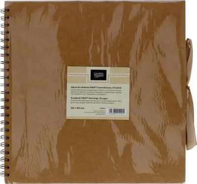 Zdjęcie produktu dla Album Do Zdobienia Kraft C.beżowy 305X305 Mm,35 K