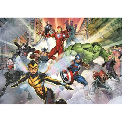 Produktbild von TREFL Puzzle Marvel Avengers: das Team 1000 Teile