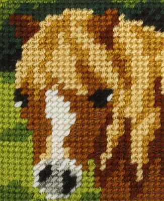 Imagen del producto de Kit de bordado "Mi primer bordado: Caballito"