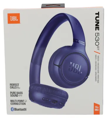 Produktbild von JBL JBLT530BTBLU Tune 530 BT On-Ear Kopfhörer, Blau