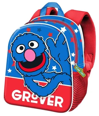 Productafbeelding van Karactermania Sesamstraat Super Grover 2.0 Rugzak, blauw, één maat