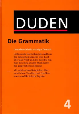 Produktbild von Duden. Band 4 - die Grammatik | kolektiv