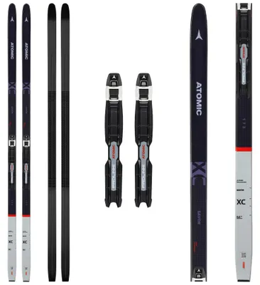 Obrázek produktu pro Sada pro běžecké lyžování ATOMIC Savor XC Grip s vázáním NNN, černá, 163 cm, váha 50-60 kg