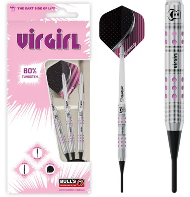 Produktbild von BULL'S Virgirl VR1 Soft Dart - 18g -- 1 Satz