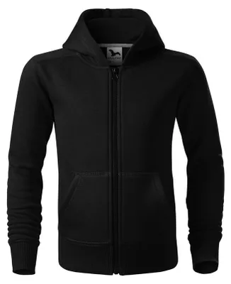 Imagen del producto de Malfini - Sudadera con capucha y cremallera completa para niños, modelo PP9691 (talla 158), color