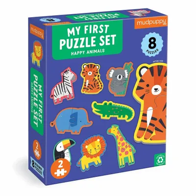Obrázek produktu pro Puzzle Moje první puzzle Veselá zvířátka