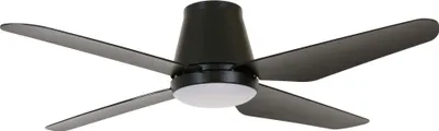 Produktbild von Deckenventilator mit LED Beleuchtung und Fernbedienung Airfusion Aria CTC Schwarz 122 cm