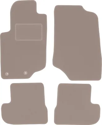 Produktbild von Velours-Autoteppiche für: Peugeot 207Cc Coupé, Cabrio (2006-2012) Beige