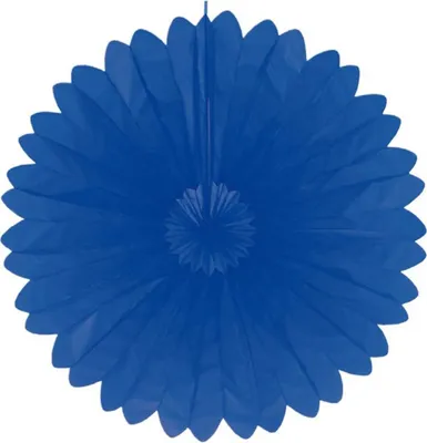 Produktbild von Dekofächer Blau-Violett 60 cm, schwer entflammbar