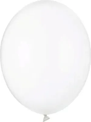 Produktbild von 100 Stk. Luftballon Ø12cm "Uni Crystal" | Clear