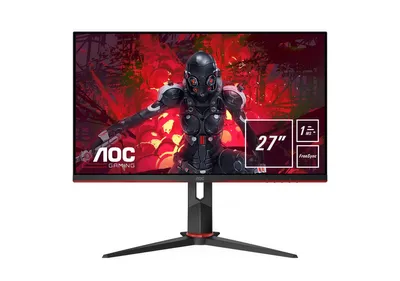 Zdjęcie produktu dla AOC G2 27G2U5/BK, 68,6 cm (27"), 1920 x 1080 px, Full HD, LED, 4 ms, Czarny, Czerwony