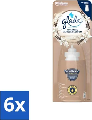 Zdjęcie produktu dla Glade - Sense & Spray - Romantic Vanilla Blossom - 18 ml - Value Pack - 6 sztuk