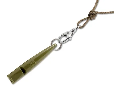 Produktbild von ACME Pfeife 211 1/2 khaki + Pfeifenband