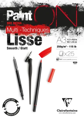 Produktbild von Clairefontaine 975730C, Kunstpapier, 250 g/m²