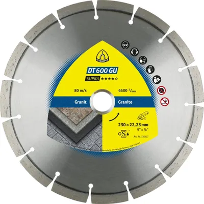 Image de DT 350 B Disques à tronçonner diamantés, 400 x 3,6 x 25,4 mm 28 segments, 336617