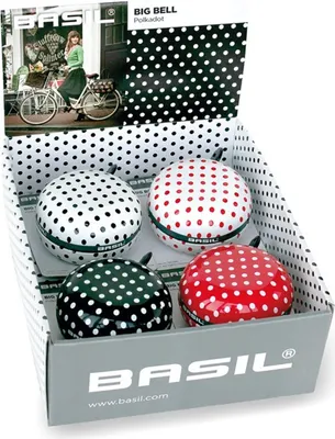 Image de Basil Big Bell Polkadot Pos Emballage, 4 pcs.