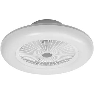 Produktbild von LEDVANCE SMART+ CEILING FAN LED Deckenleuchte mit Ventilator Round 74W Tunable White dimmbar + Fernbedienung 4058075572553