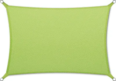 Produktbild von Wasserabweisendes Sonnensegel UV Schutz Testnote 1.4 viele Farben Hellgrün 5x7 m
