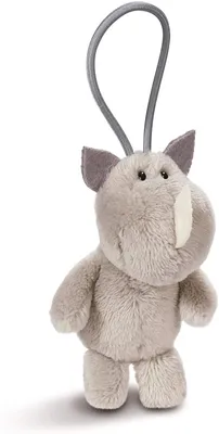 Produktbild von NICI - Zoo Friends Plüschanhänger (8cm) Nashorn