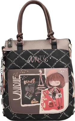 Anekke Mademoiselle handbag with a graphic print.