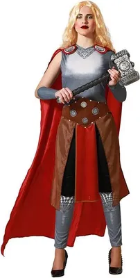 Immagine prodotto di Costume da eroina dei fumetti Atosa, rosso, taglia XL, per bambini, rosso, taglia XL