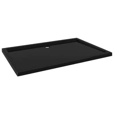 Immagine prodotto di vidaXL Piatto doccia ABS rettangolare nero 80x120 cm