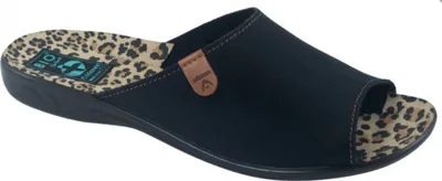 Produktbild von ADANEX Damen Hausschuhe SARA 27311 offen Schwarz 37