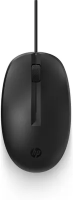 Produktbild von HP 128 Lasermaus, kabelgebunden (120er-Packung), Beidhändig, Laser, USB Typ-A, Schwarz