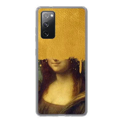 Produktbild von MuchoWow® Handyhülle Schutzhülle Hülle für Samsung Galaxy S20 FE Mona Lisa - Da Vinci - Gold Silikon Softcase Handy Hülle - Abdeckung