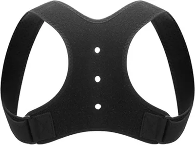 Produktbild von Rückenhaltungskorrektur für Damen und Herren, atmungsaktiv, verstellbar, für den oberen Rücken, Schmerzlinderung von Rücken, Nacken, Schultern, Neopren, Buckel-Korrekturgürtel, Sitzpositionskorrektur