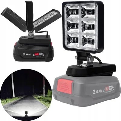 Produktbild von Bosch PBA 18V LED Arbeitsleuchte Werkstattlampe Halogen
