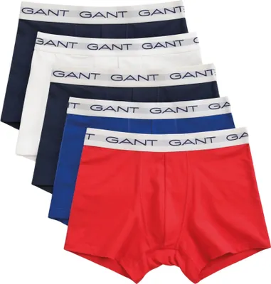 Produktbild von Gant Boxershorts Unterhosen Fünferpack