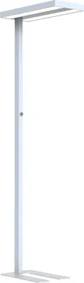 Produktbild von LED Stehleuchte Lara Silber Up & Down 2 x 40W 8800lm Neutralweiß 4000K UGR<17 dimmbar