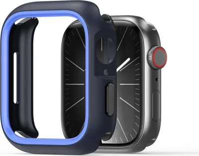 Produktbild von DUX DUCIS Gehäuse BAMO für Apple Watch Serie 10 42 mm Mitternachtsblau