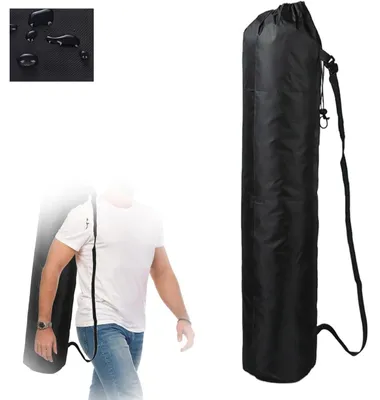 Produktbild von Sonnenschirm Schutzhülle 117x20 cm - Wasserdichte Sonnenschirmhülle mit Griff - UV Beständige Abdeckung mit Kordelzug - Oxford Gewebe Schutzhaube