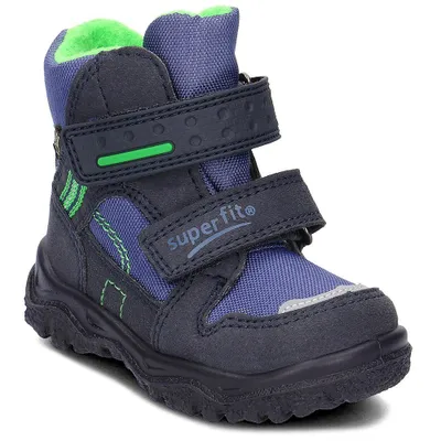 Produktbild von Superfit Husky 1 Kinder Klett-Stiefel Blau Jungen