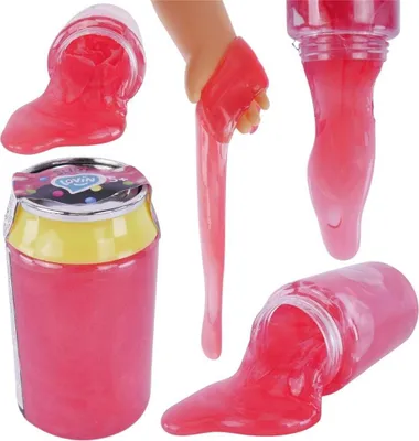 Produktbild von Glutek Slime Cola Dose mit Kugeln 90g MIX