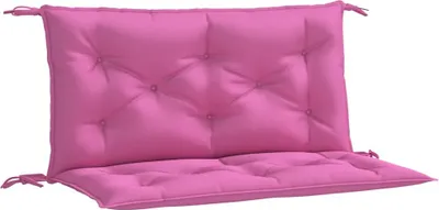 Produktbild von vidaXL Gartenbank-Auflagen 2 Stk. Rosa 100x50x7 cm Stoff