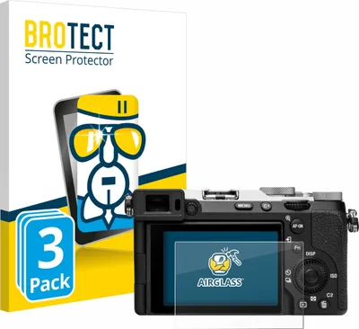 Produktbild von 3x BROTECT Schutzglas für Sony Alpha 7C II (ILCE-7CM2) Schutzfolie Panzer Folie Glas Display Schutz klar
