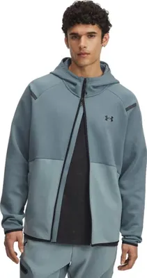 Immagine prodotto di Under Armour Unstoppable Fleece Eu Zip Pullover Blu XL / Regular Uomo Blu XL