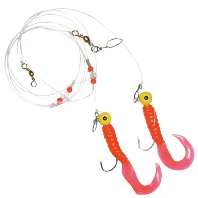 Produktbild von Dieter Eisele Pilkvorfach 2 Jigs rot 10g - Meeresvorfach