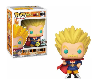 Immagine prodotto di Dragon Ball S - Super Hercule 818 Edizione speciale che si illumina al buio - Funko Pop! - Figurina in vinile