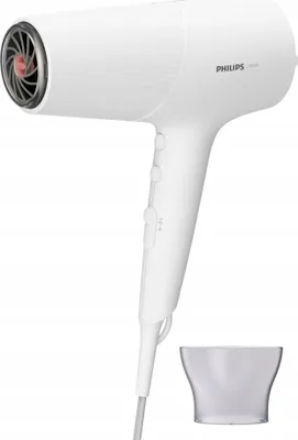 Immagine prodotto di Philips | Asciugacapelli | BHD500/00 | 2100 W | Numero di impostazioni di calore 3 | Funzione di ionizzazione | Bianco