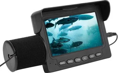 Zdjęcie produktu dla przenośna kamera na podczerwień do wykrywania ryb o zasięgu 15 m – monitor LCD 43 cale – podwodny wykrywacz ryb