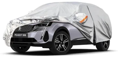 Produktbild von Autoplane Wasserdicht Atmungsaktiv für Peugeot 3008 (2009-2025) Silber