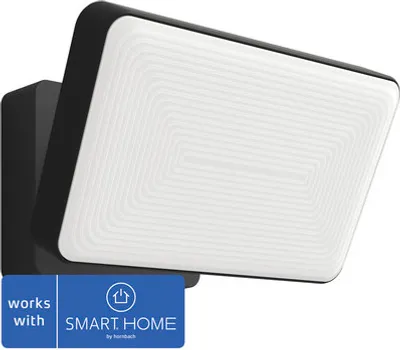 Obrázek produktu pro Philips Hue White Exteriérové světlometové svítidlo Welcome, Chytré nástěnné světlo, Bluetooth/Zigbee, Černá, LED, Kov, Žárovky bez možnosti výměny