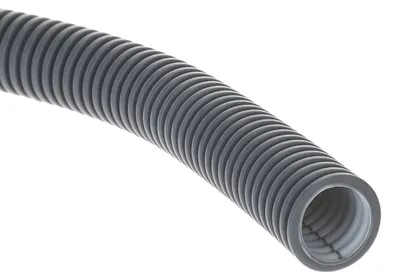 Produktbild von 50 Meter Flexible Wellrohr NW 32 - Graues Kabelrohr