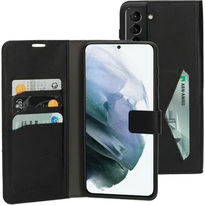 Produktbild von Mobiparts Classic Wallet, Geldbörsenhülle, Samsung, Galaxy S21 Plus 4G/5G, 17 cm (6.7"), Schwarz